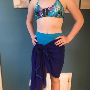 Swimsuit Coverup built in skirt interchangeable
